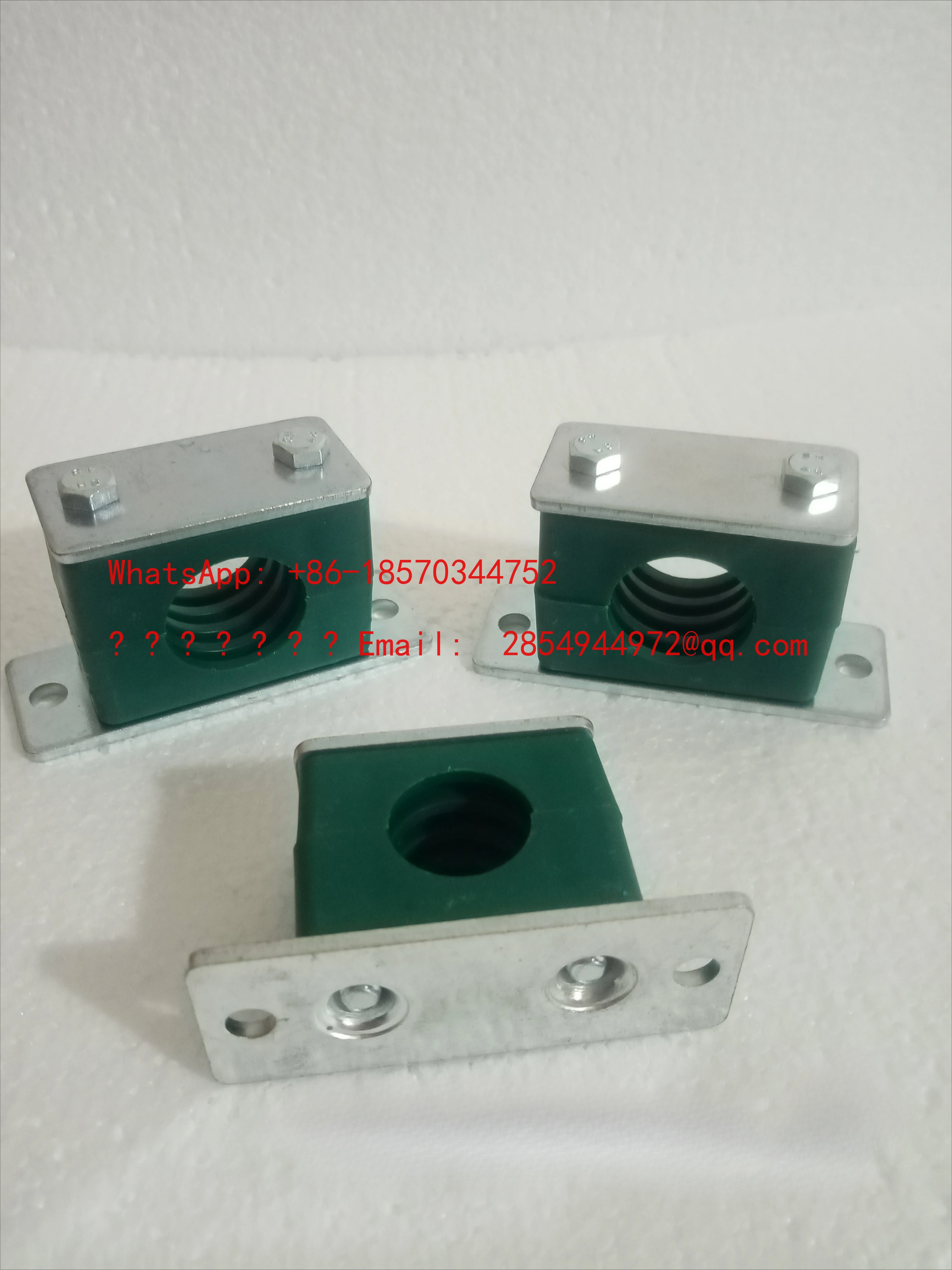 Lightweight Fixed Pipe Clamp, Copper Pipe Clamp, Hydraulic Hoop, Plastic Pipe Clamp 12-28