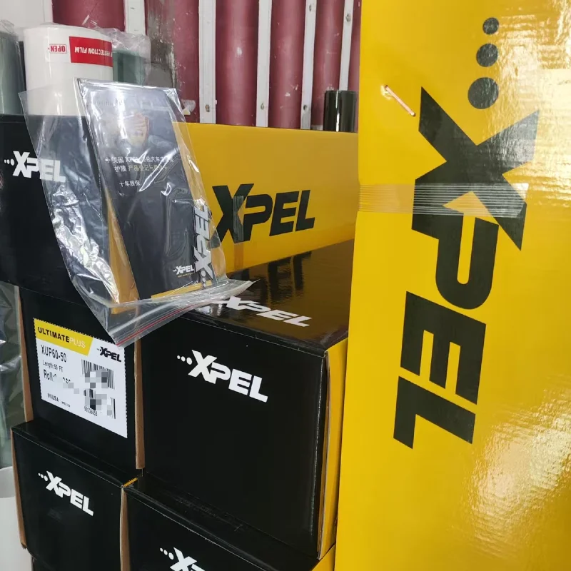 

Термостойкая защитная пленка для автомобильной краски XPEL 9,5 MIL, глянцевая прозрачная ТПУ PPF, 10-летняя гарантия, прочная