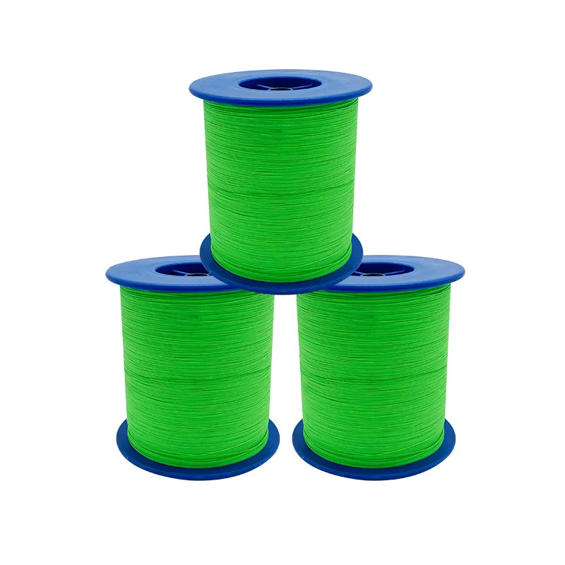 VOOFENG 0.5mm 4000 Meters PE Fluo.Green Double Sides Reflective Thread Silk Knitting on Clothes Webbing Hat Shoes Socks RS-11RT