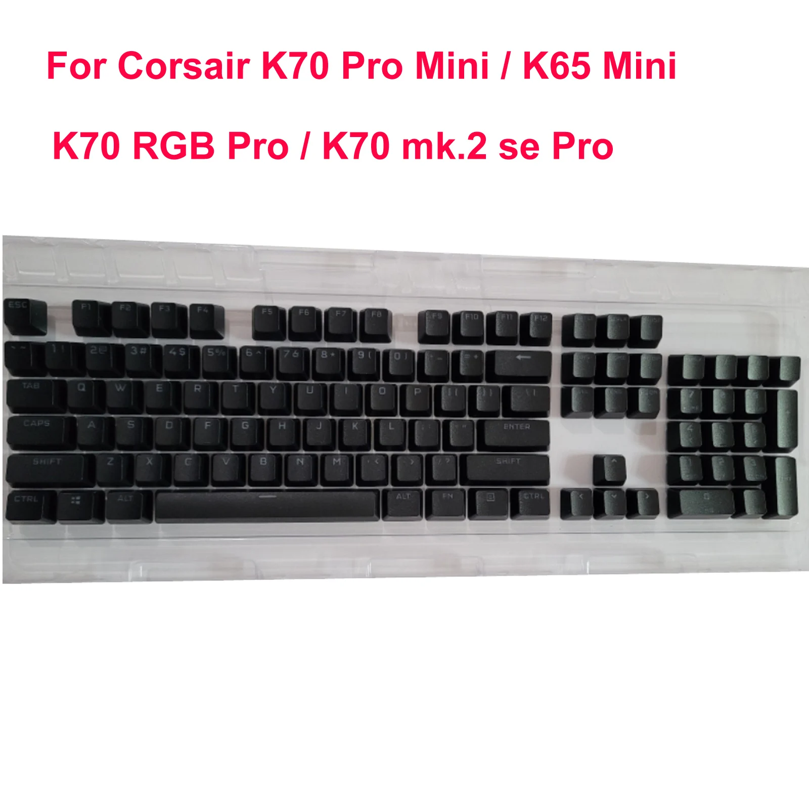 

104 шт. колпачки клавиш PBT для Corsair K100 / K70 RGB TKL / K70 Pro Mini / K65 Mini / K70 RGB Pro / K70 mk.2 se Pro механическая клавиатура