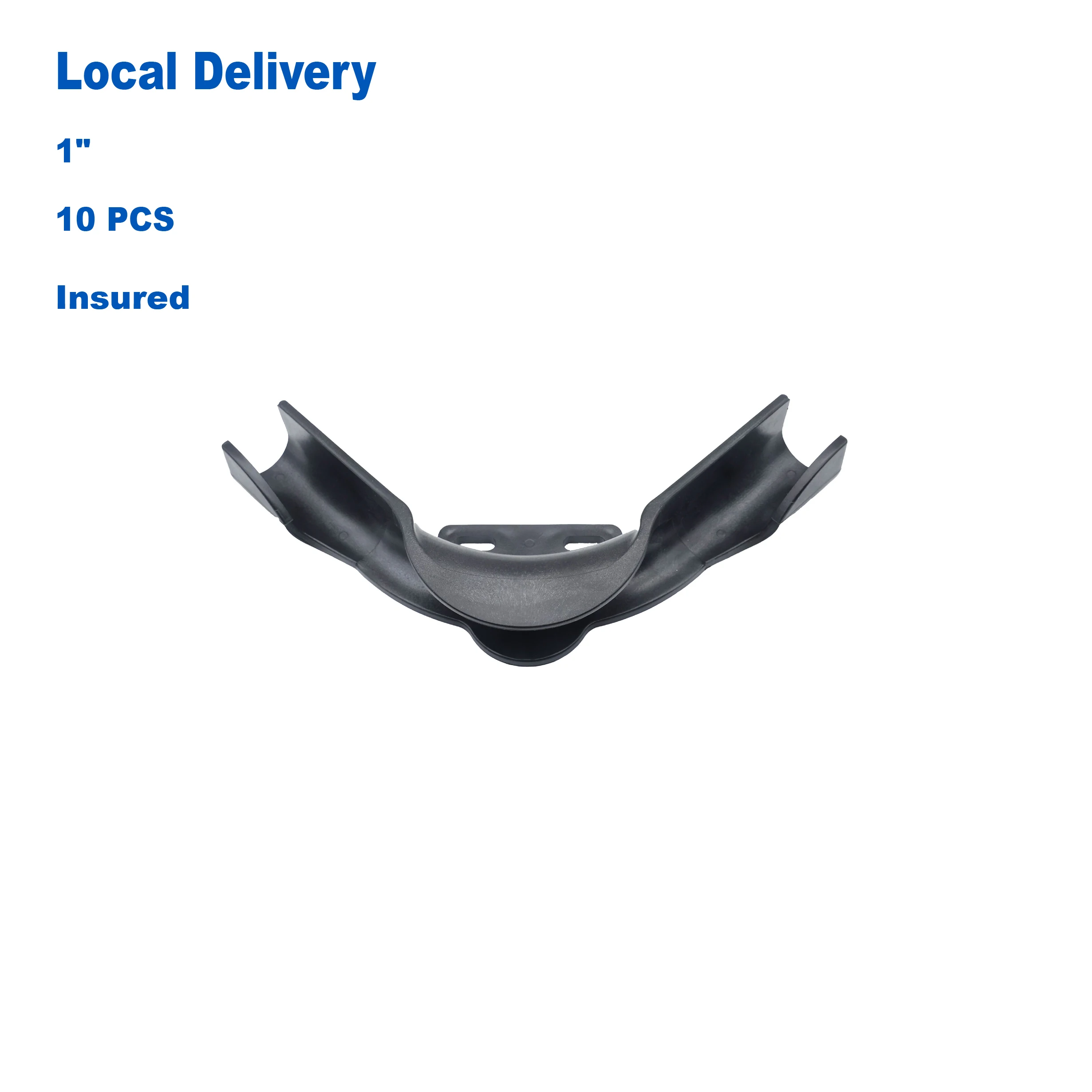 

KING SMART 1" Black 90 Degree Pex Fittings Clamps Pipe Holder ; 10Pcs/Case; 81352