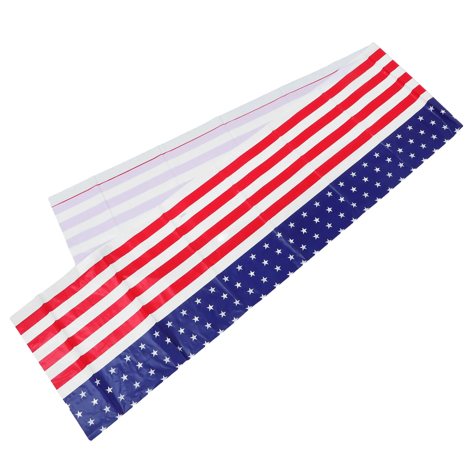 

Party Tablecloth Disposable Rectangular Independence Day 4Th of July Celebration Cover Oilproof Lightweight Festive Decor
