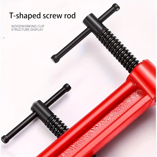 Imagen 2 del producto Abrazadera G Abrazadera C de alcance profundo, juego de abrazaderas C de 4 pulgadas, abrazadera C de acero resistente Abrazaderas C de resistencia industrial para carpintería, soldadura