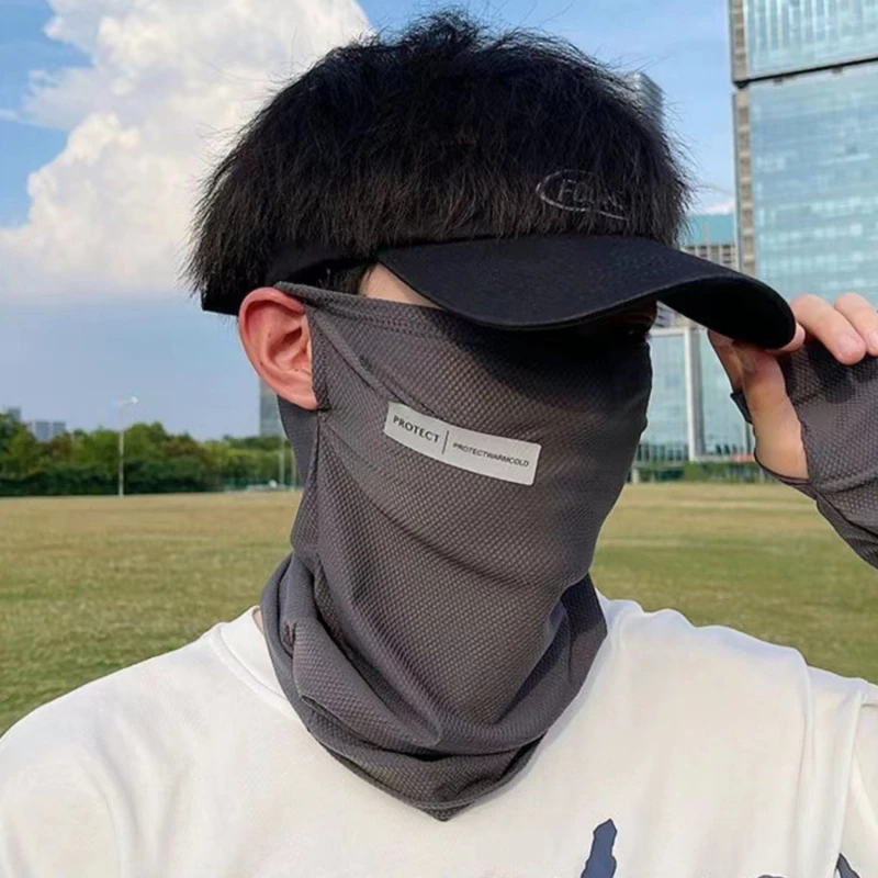 Uv Solar Arm Sleeves Men Cycling Mask Long Sleeve Driving Arm Cover Uv Protection Summer Women Anti-Sunburn Cool Muff