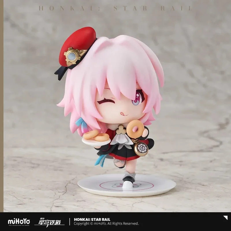 Gioco Cosplay Honkai Star Rail Train Tea Party Tema Figura di cartone animato Danheng Him Welteko 7 marzo Statua Accessori anime Regalo