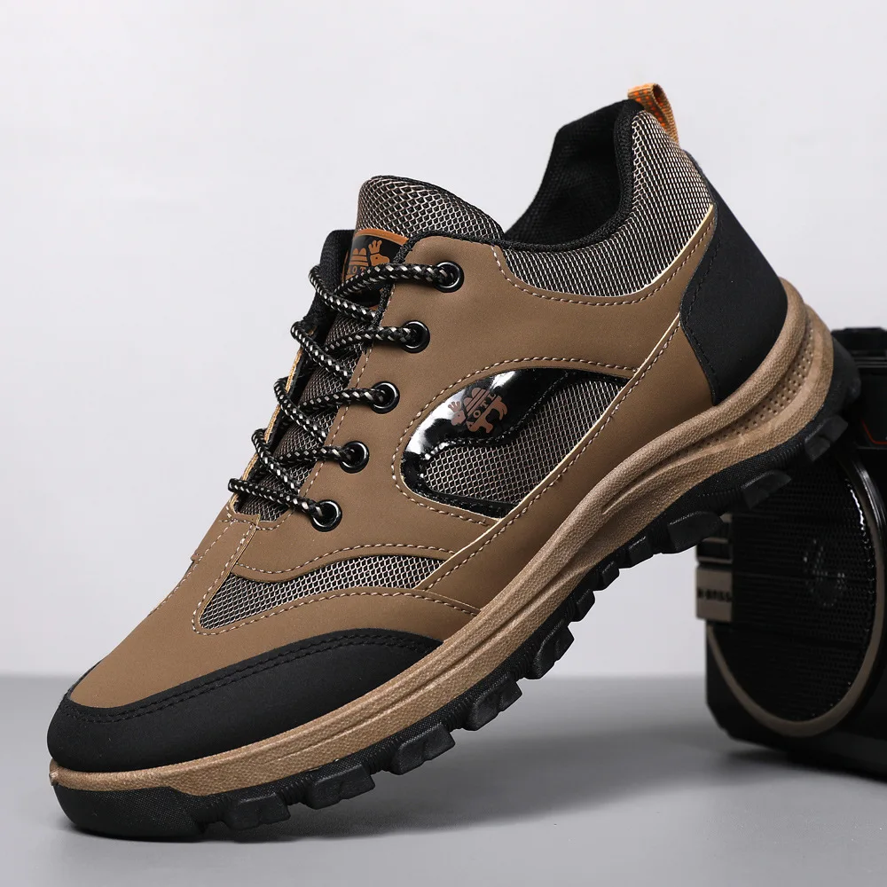 Outdoor hiking shoes Spring men's shoes Outdoor hiking shoes Comfortable and lightweight sports shoes
