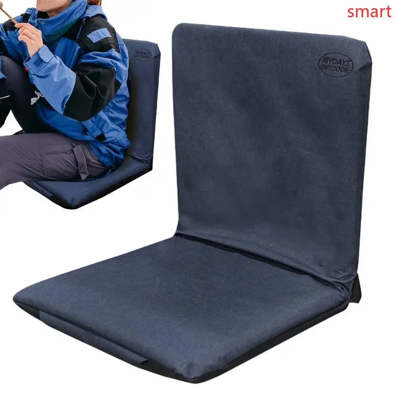 Soft Sponge For Sports Events Camping Hiking Outdoor Foldable Cushion Chair With Backrest