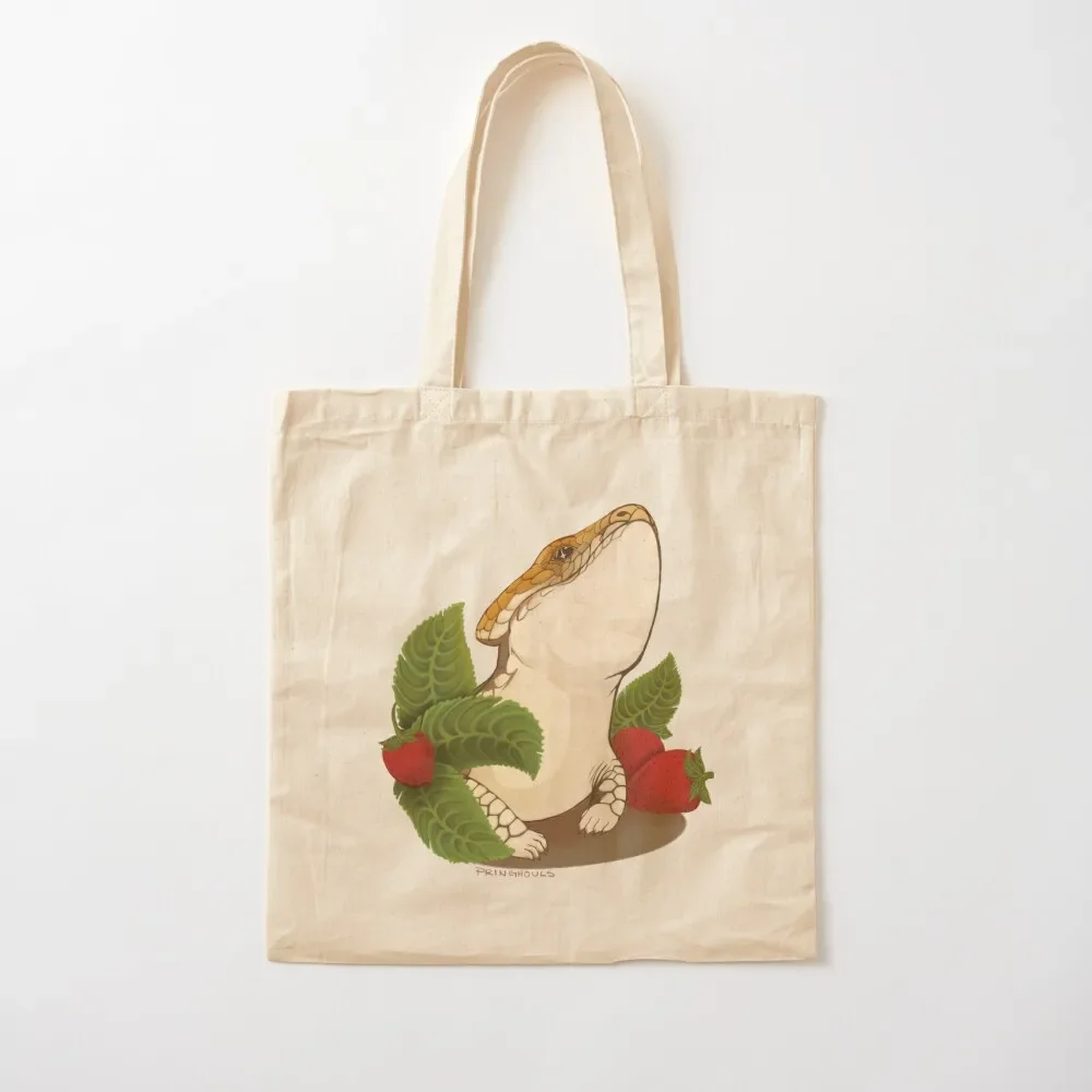 

2025 Nachos the Lizard Tote Bag Women's shopper bag reusable shopping bag canvas tote casual