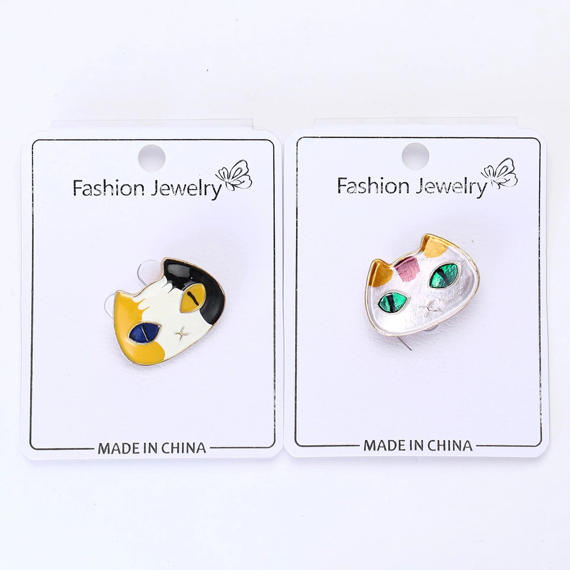 New Cute Kitten Cartoon Brooch with Versatile Style and Fashionable Drip Oil Pin Manufacturer Direct Sales in Stock
