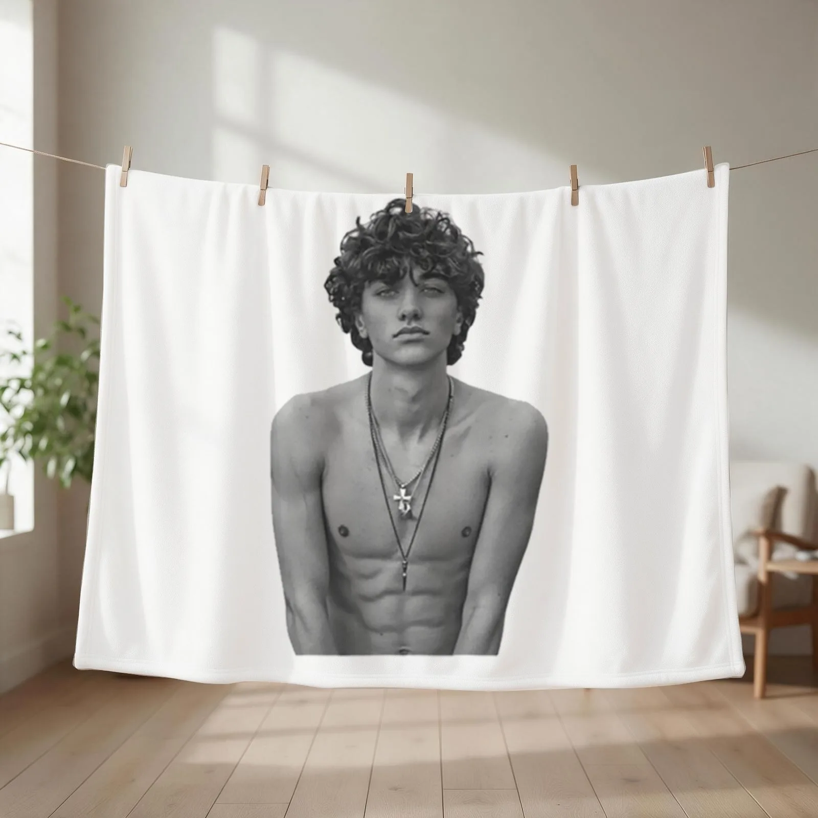 Jeremiah Fisher (2) Throw Blanket manga Thermals For Travel wednesday for winter Blankets