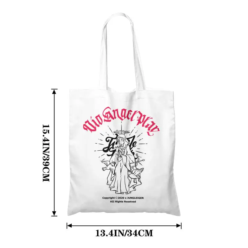 TBF Set of 25 (Twenty Five) Natural Cotton Canvas Tote Bags! Blank Art Craft Supply Book Print Bulk Lot Blank Goods