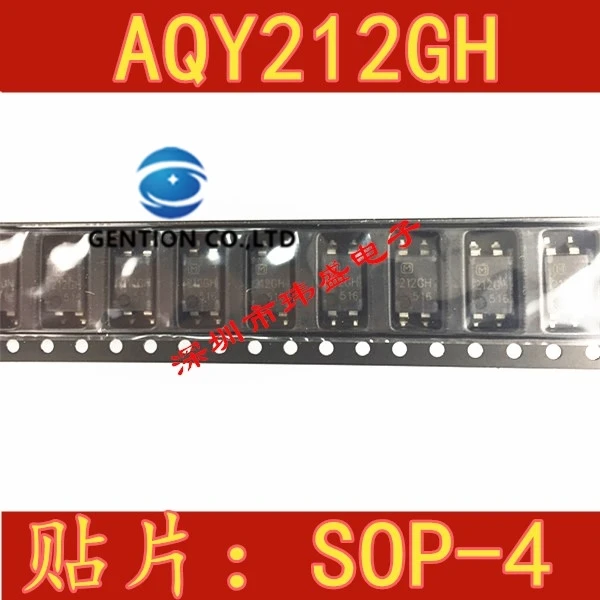 10PCS AQY212GH SOP4 pins of photoelectric coupler coupling AQY212 into light in stock 100% new and original