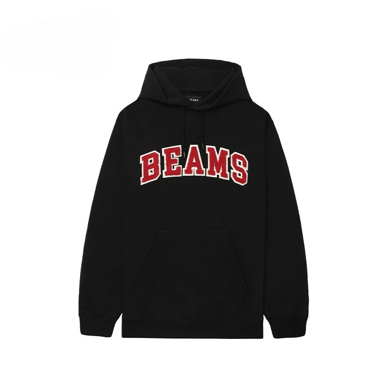 Sudadera con Capucha con Logotipo BEA MS, Nueva Colección Invierno 2026, Estilo Juvenil, Casual, para Hombre y Mujer, Ropa Urbana