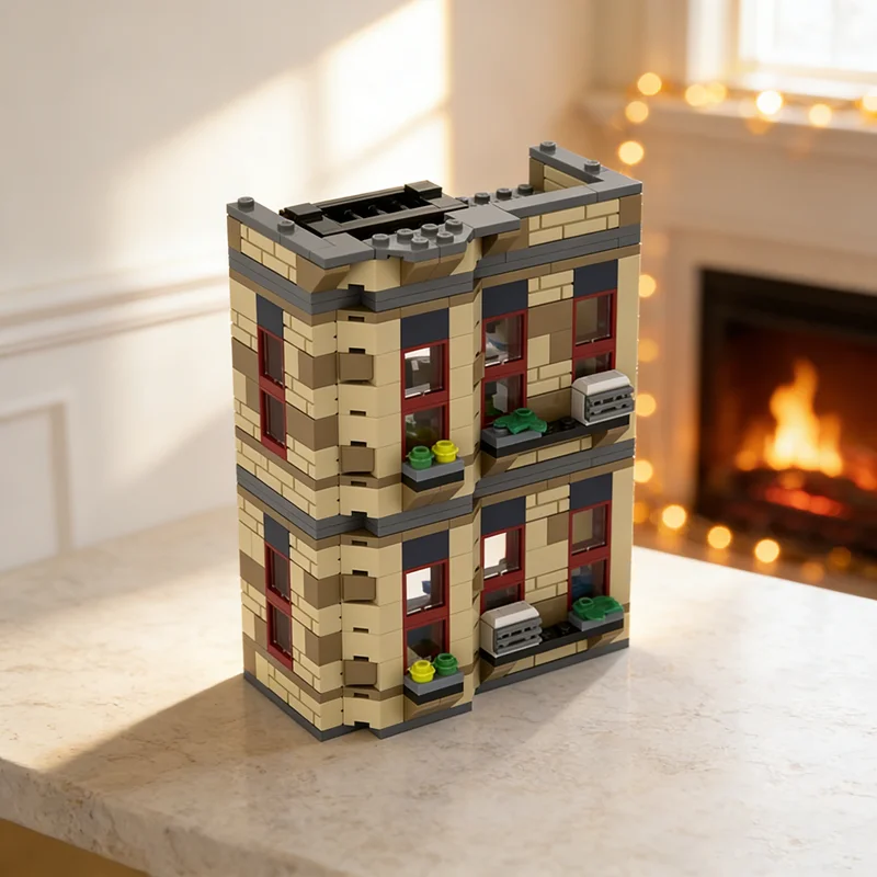 

309pcs MOC Upper Floors Only MOD Super Heroes Marvelled Spider Manned Model Building Toy Blocks Christmas Gifts Architecture