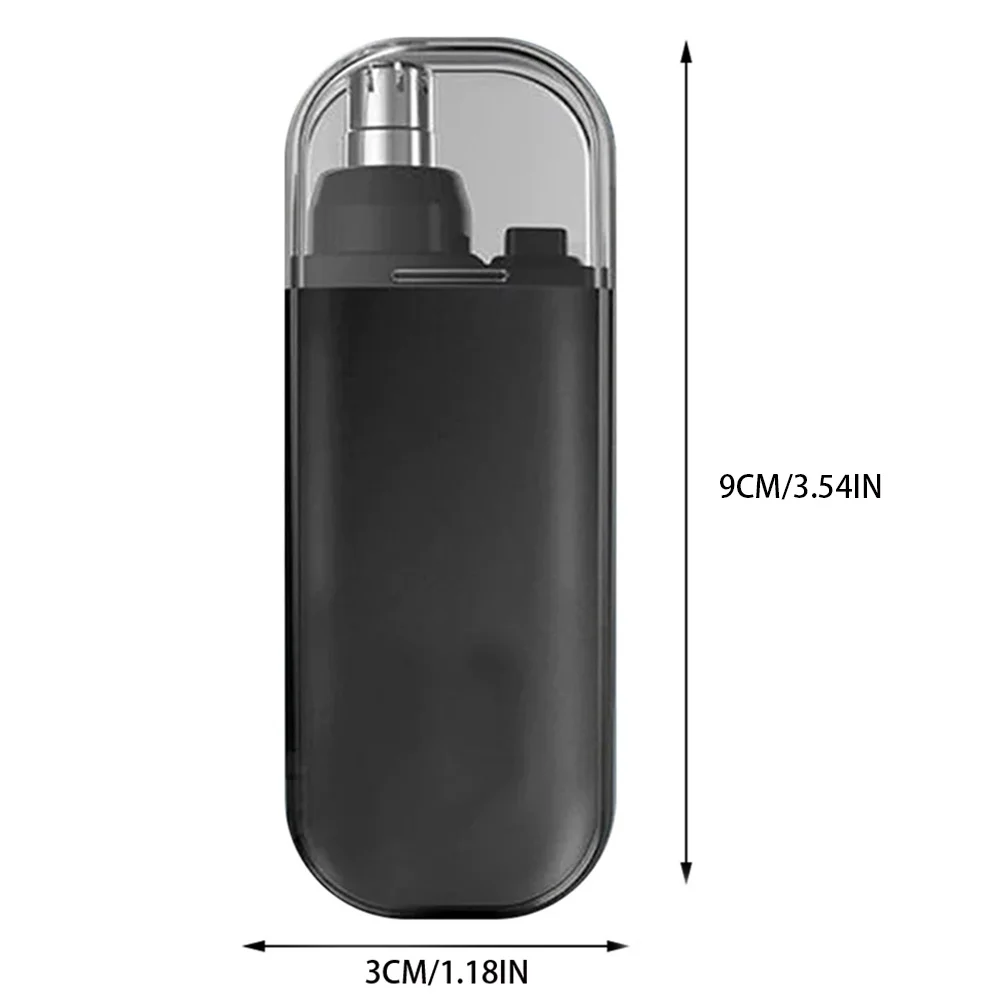 Rechargeable Nose Hair Trimmer Dual Edge Blades Shaver Clipper Portable Men Shaving Tool Nose Ear Hair Clean Trimer Face Care image 6