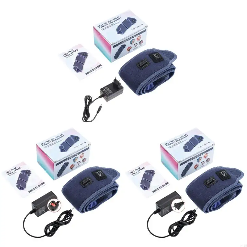 D0AB الكهربائية وسادة تسخين الركبة العلاج الحراري الدعم الدعامة الركبة الدعم لساق الركبة