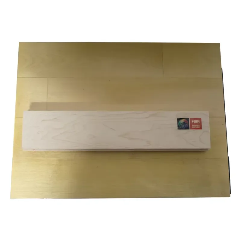 Maple Basketball Indoor Flooring System Sports Court Floor Fiba 3X3 Gymnasium Fixed Portable Hardwood Birch Sport Wooden