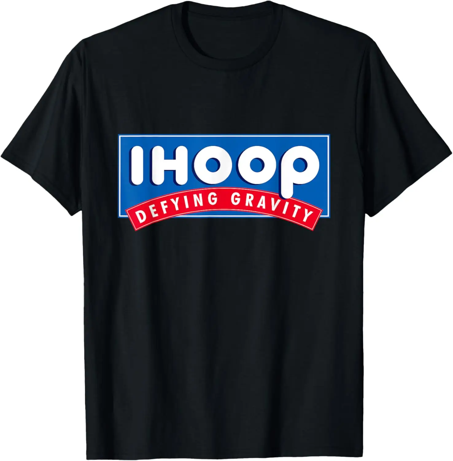 Ihoop I hoop Defying Gravity - Basketball & Basketballer T-Shirt