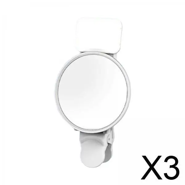 Lightweight Adjustable Phone Light Mirror Selfie Fill Lamp Clip on Simple Universal Rear Camera Makeup Tool
