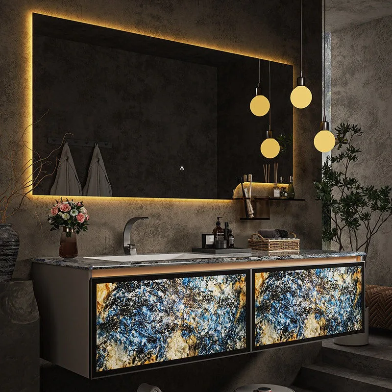 Large Capacity Marble Wash Basin Deep Body Solid Stone Sink Ideal for Commercial Public Toilet