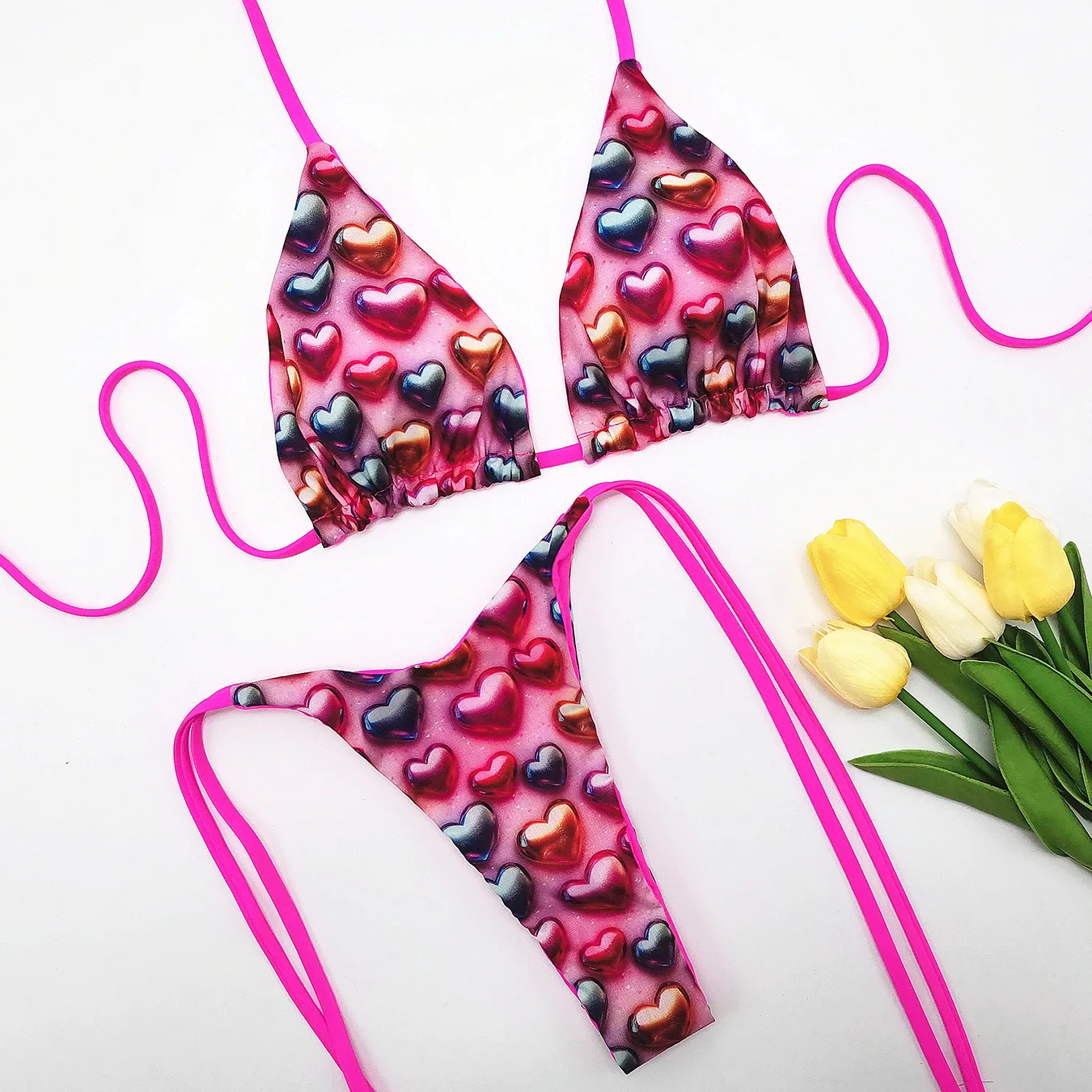 

Vintage Mini Micro Bikini Set Brazilian Swimsuit 2025 Sexy Biquini Swimming Suit for Women Bathing Female Vintage Swimwear