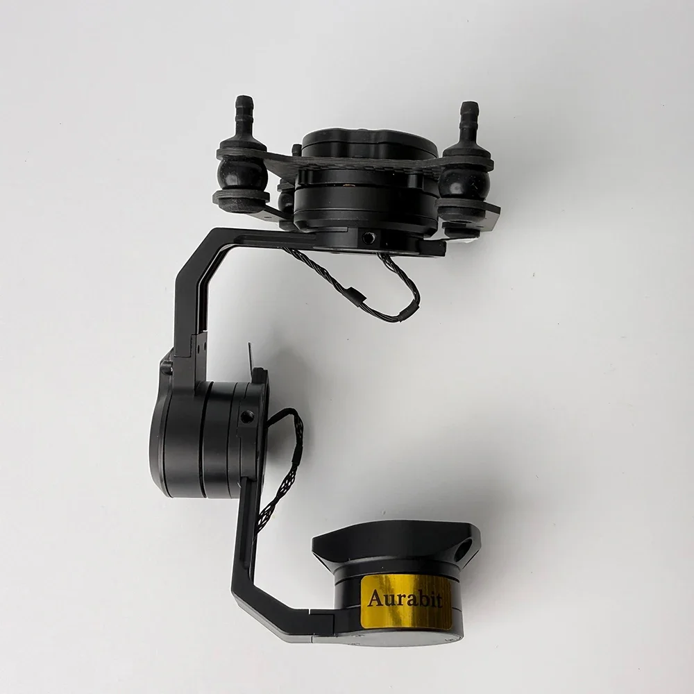 3‑Axis FPV Gimbal with 200g Payload High Torque Brushless Motor Orthogonal Mechanical Stabilization ±0.01° Precise Stabilization