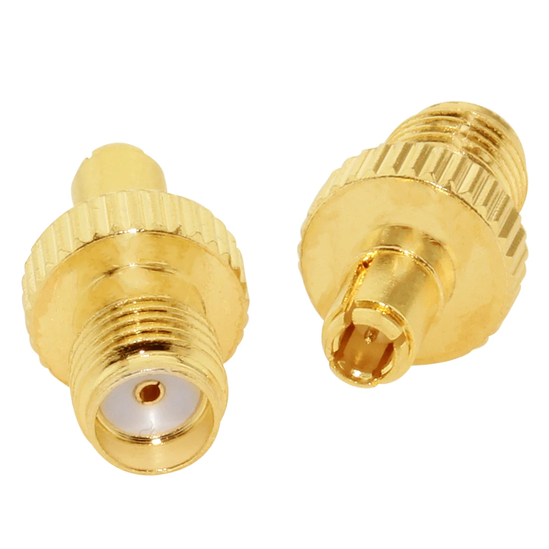 Adaptateur coaxial RF plaqué or SMA femelle vers prise mâle TS9, droit, polygone, nickelé, vente en gros, nouveau, 1 pièce