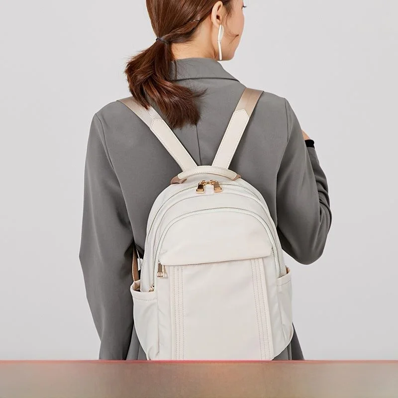 new-women's-large-capacity-computer-bag-simple-casual-oxford-cloth-backpack-versatile-student-bookbag-dual-shoulder-travel-bag