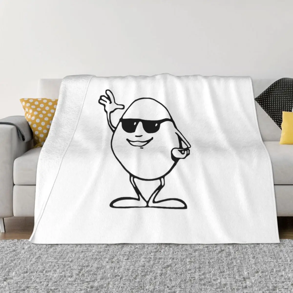 Funny Little Fella Throw Blanket Giant Sofa Blanket halloween blanket Sofas