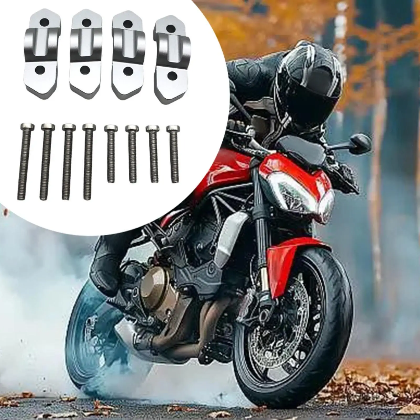 

Крепление на руль мотоцикла R1300GS 2024 +, 4 шт.