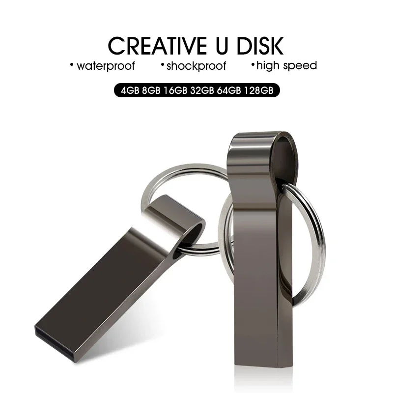 Real capacity 64GB 128GB Pen Drive 2.0 USB Flash Drive 4G 8G 16G 32G USB Stick Pendrive 256 GB Flash Disk Storage Device