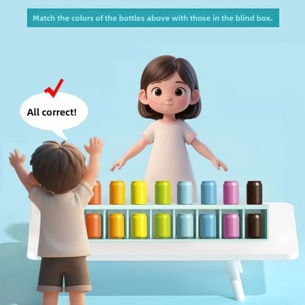 Creative Bottle Matching Game Interactive Early Education Memory Pairing Game Logical Thinking Innovative Thinking