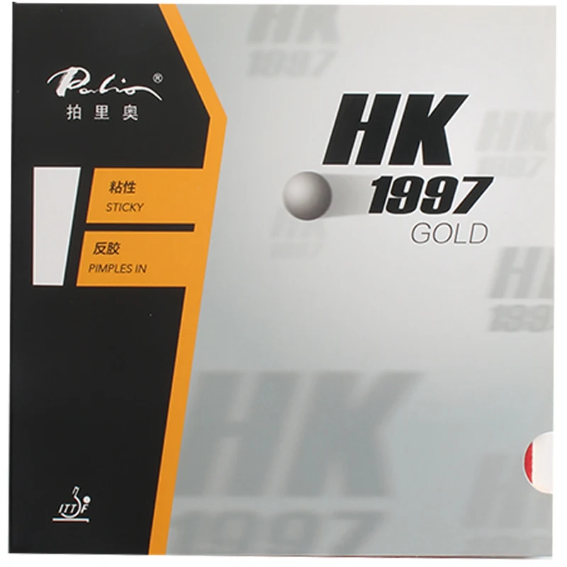 

Palio 40+ hk1997 золотая резина для настольного тенниса, желтая губка, липкая резина, быстрая атака с петлей, ракетка для пинг-понга