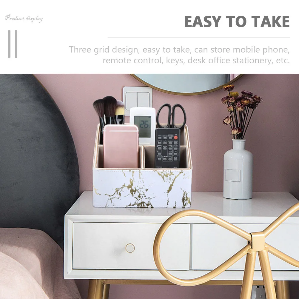 

Remote Control Holder Work Desk Storage Organiser Organizers Desktop Stationery
