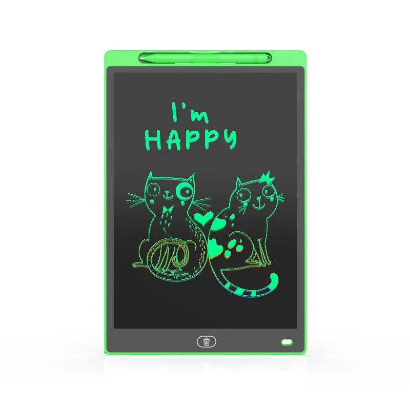 12インチ描画タブレットLCDライティングボード、デザイン用グラフィック電子ノート、お絵かき用マジックタブレット、おもちゃギフト ﻿