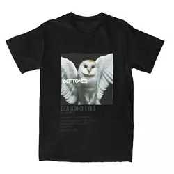 D-Deftones Band T-Shirt Men Diamond Eyes Music Album Vintage Pure Cotton T-Shirts Summer O-Neck Tees Cheap Oversize Clothes