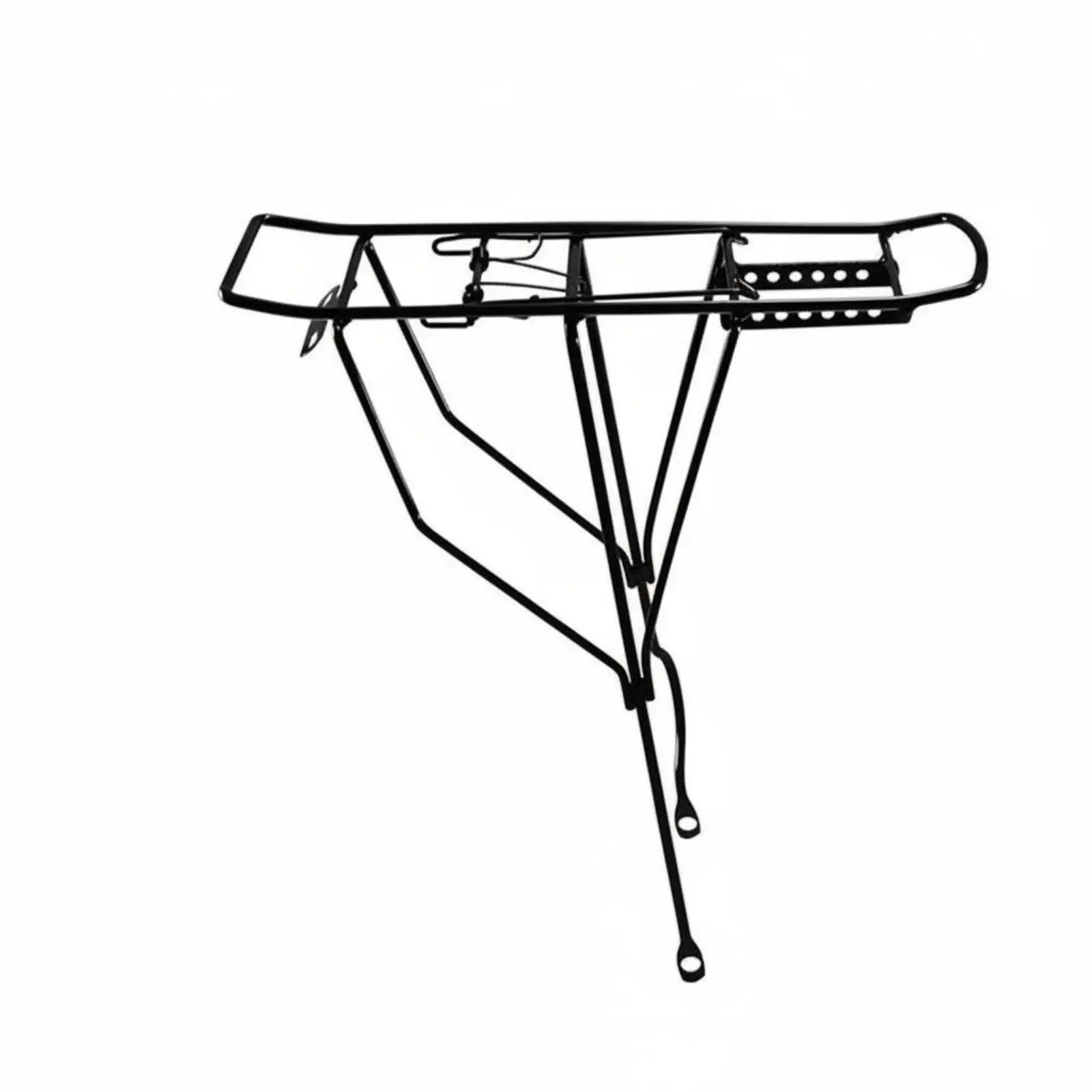 Child Bike Rear Carrier High Carbon Steel Back Rack Cargo Holder Rear Bicycle Rack for Short Trips