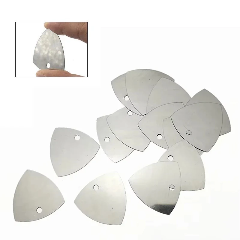 10/20/50 PCS Metal Phone Opening Tools Triangle Picks Pry Opener Mobile Screen Disassemble Repair Kit For iPhone iPad Tablet PC