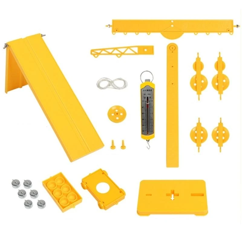 

Y5LB Pulley and Lever Mechanics Experiment Set Hands On Science Educational Toy