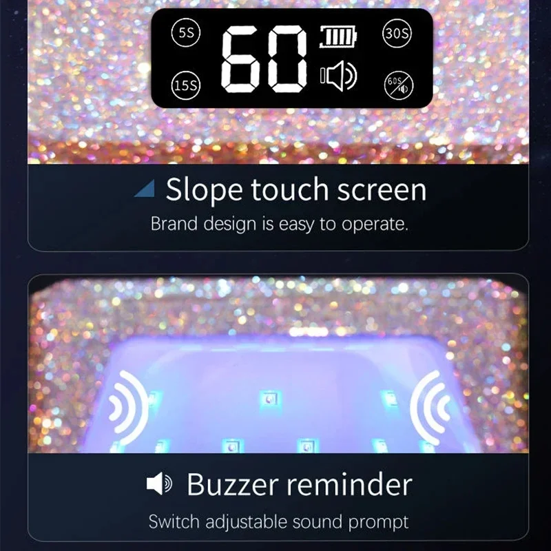 ハイパワーUV硬化ランプシステム,コードレスピンク接着剤,LEDネイルドライヤー,新しいデザイン,2024