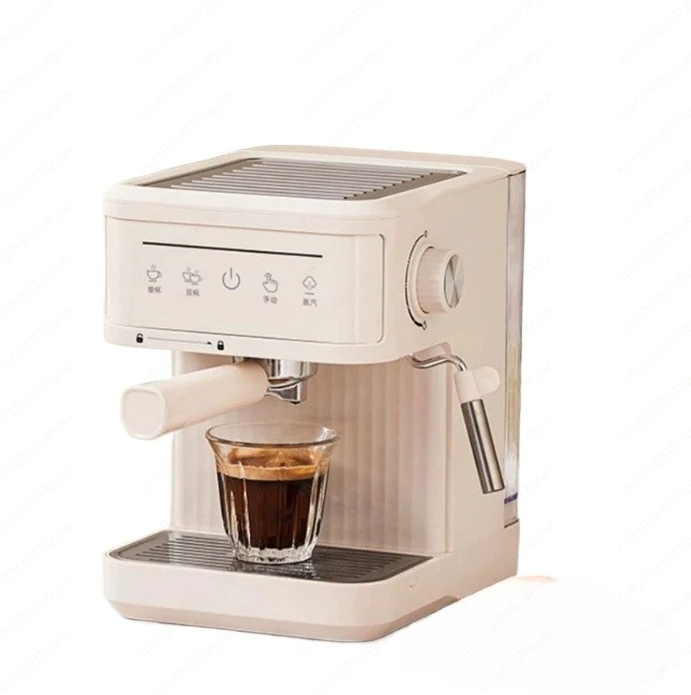 

Coffee Maker Latte Art Easy to Use with Steam Wand Appliance Brew Espresso Machine for Cafe Housewarming Gift Coffee Lover