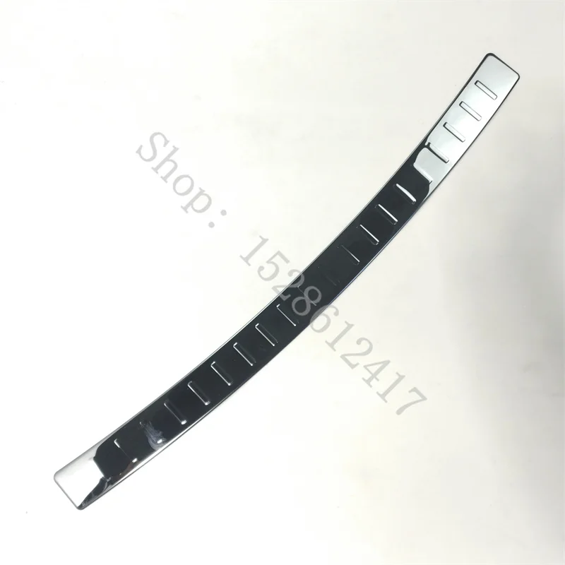 For VW Volkswagen Touran 2008 2009 2010~2015 stainless Car Door Rear Bumper Protector Sill Trunk Tread Plate Trim Car styling