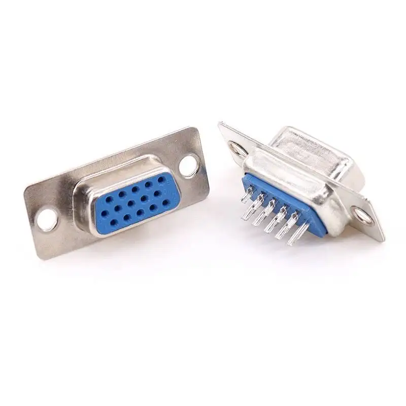 5 Stück DB Stecker und Buchse, Löttyp, serieller Anschluss DB9/15/25/37 Pin RS232-Schnittstellenbuchse COM – Detail 3
