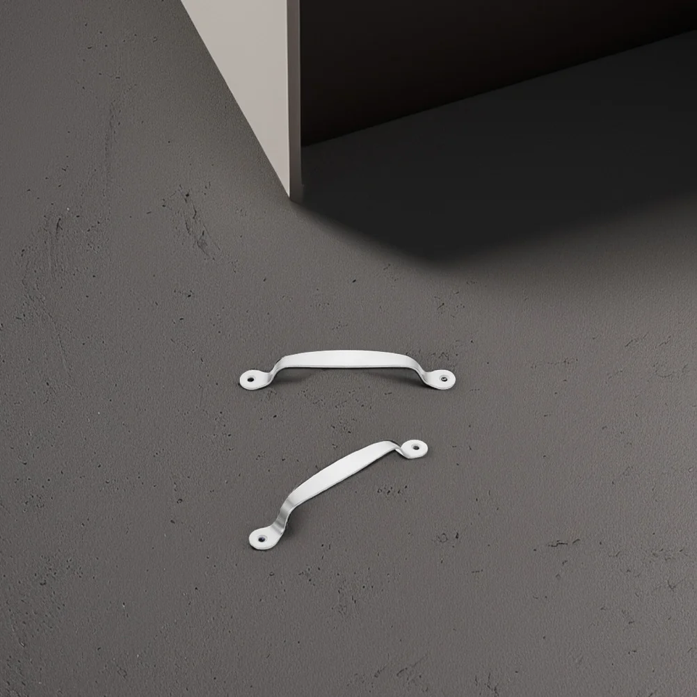 Maniglie per cassetti in acciaio inossidabile da 4 pezzi, per cucina, bagno, guardaroba, armadio, hardware di ricambio, metallo moderno
