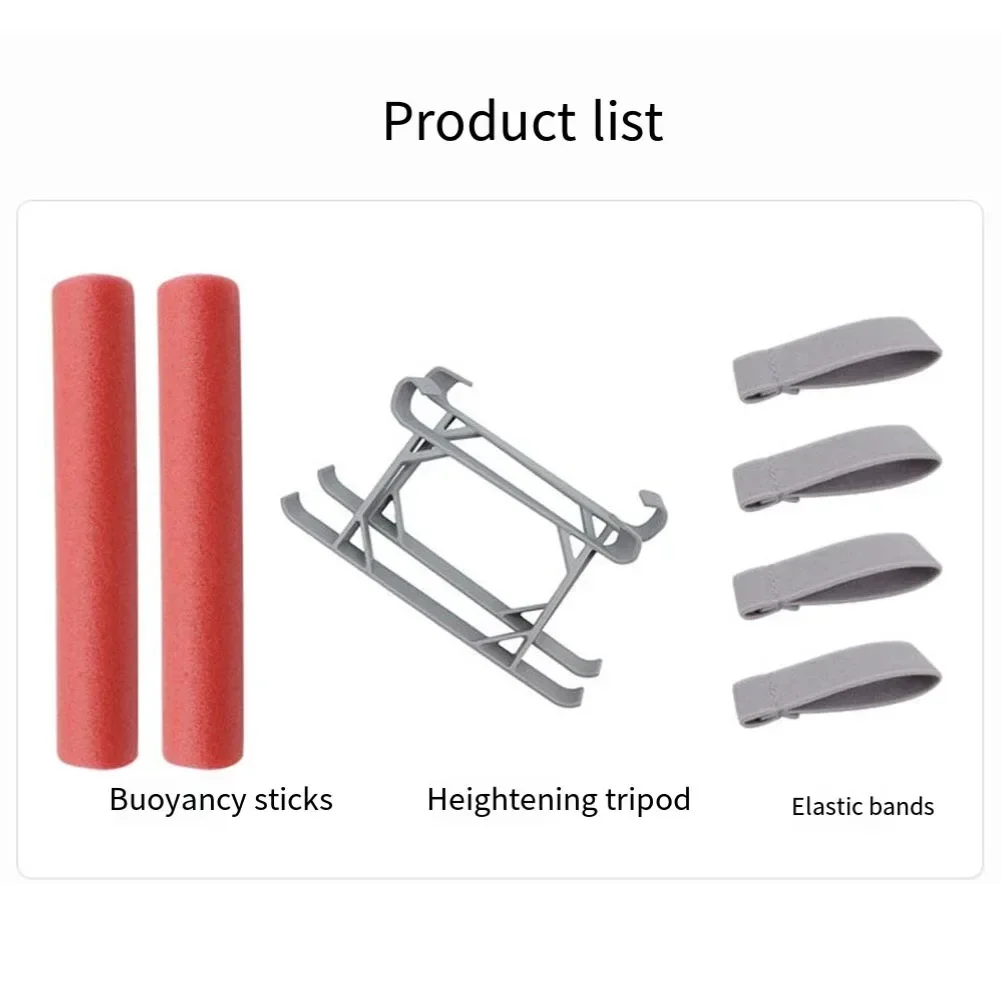 

Water Landing Skid Drone Landing Skid Outdoor Drone Flights Compact Size Easy To Install Floating Landing Bracket