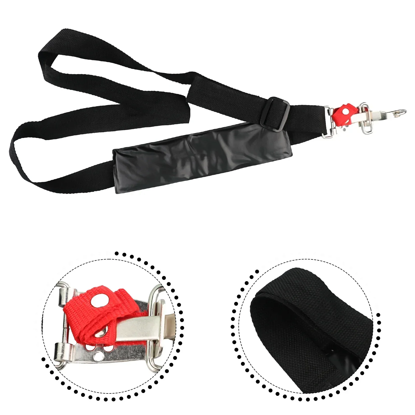 

Adjustable Shoulder Strap Heavy Duty Single Harness For GHS 2445 Brushcutter Brushcutter Carry Belt String Tool Parts