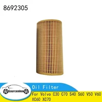 Filtro de aceite de coche filtro de aceite de motor de alta calidad para Volvo C30 C70 S40 S60 V50 V60 XC60 XC70 OEM No. 8692305