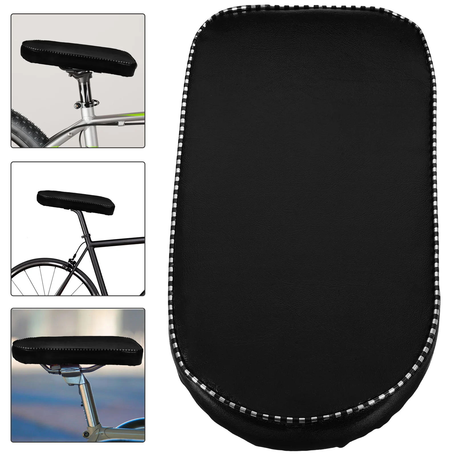 Mountain Bike Rear Rack Seat Cushion Electric Scooter Backseat Thicken Artificial Cycle Sitting Seats Child