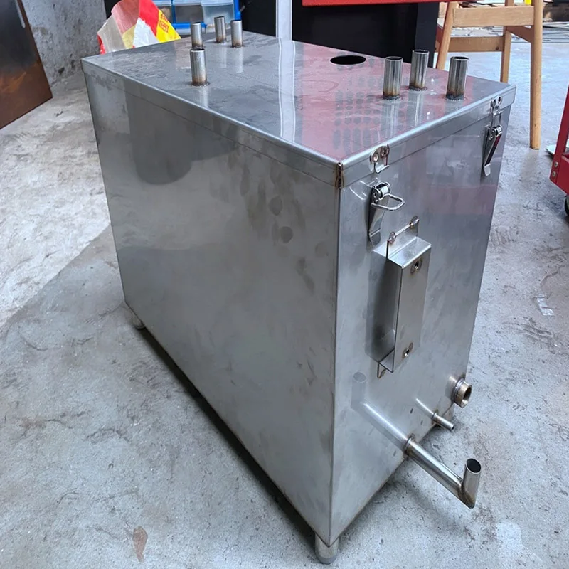 304 Stainless Steel Box Tray Custom Processing Sheet Metal Manufacturers Bending Welding Water Tank RY07