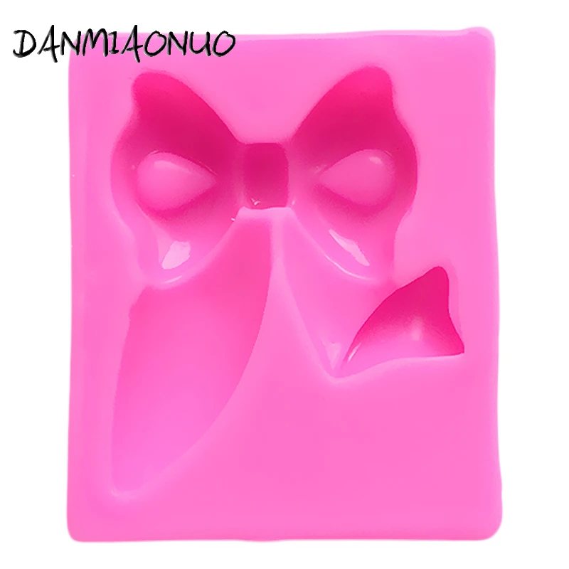 DANMIAONUO A1314021 Rabbit Ear Shape Candle Molds Stencils For Cake And Cookies Silicone Bakeware Soap Making Supplies